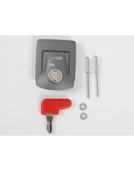 Hepco Becker Κλειδαριά Βαλίτσας Silver SN906 710114 00 09-906