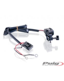 Puig Φορτιστής USB In-Take Universal 6840N Black