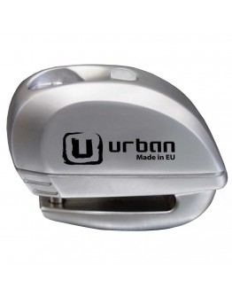 Urban Κλειδαριά Δισκοφρένου με Συναγερμό UR22 6mm Silver