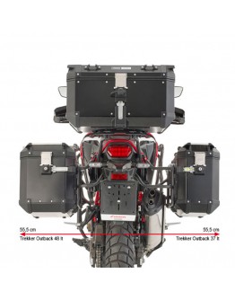 Givi Βάσεις Πλαϊνών Βαλιτσών Honda CRF1100L Africa Twin 20-23 PLO1179CAM