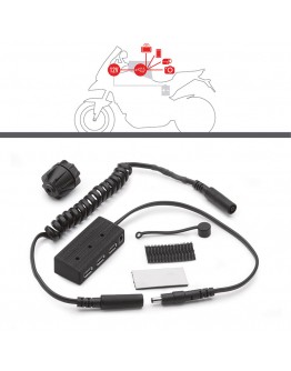 Givi Πολυφορτιστής S111 Usb Κουμπώνει Στο S110 