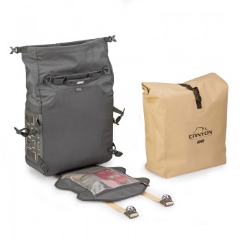 Givi Τσάντα Πλαϊνή Canyon GRT725 30ltr Monokey Black