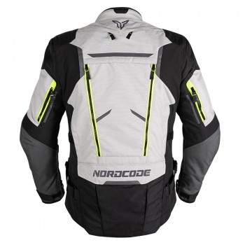 Nordcode Odyssey 4Season Jacket Oversize Light Grey/Fluo