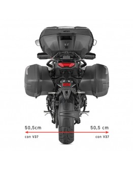 Givi Βάσεις Πλαϊνών Yamaha Tracer 9 / GT / GT+ '5 PX2171