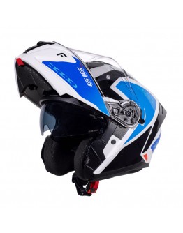 Pilot Spyder F-Line Black/White/Blue Gloss