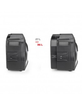 Givi Βαλίτσα Επεκτάσιμη XSpace 27-36ltr XP01AAA