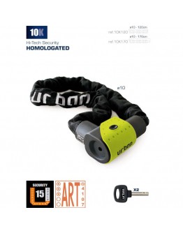 Urban Κλειδαριά Αλυσίδα 10K170 10K 170cm