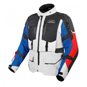LS2 Breakout Jacket Grey/Blue/Red
