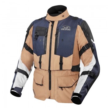 LS2 Breakout Jacket Sand/Blue/Grey