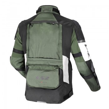 LS2 X-Master Man Jacket Black/Green/Grey