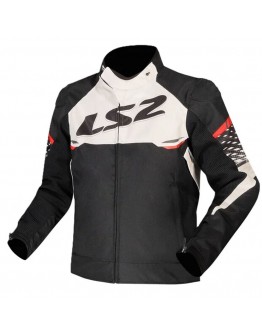 LS2 Apex Jacket Black/White/Red