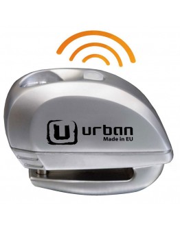 Urban Κλειδαριά Δισκοφρένου με Συναγερμό UR22 6mm Silver