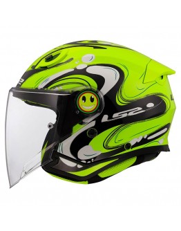 LS2 OF622 Funny II Kid Glup Gloss H-V Yellow