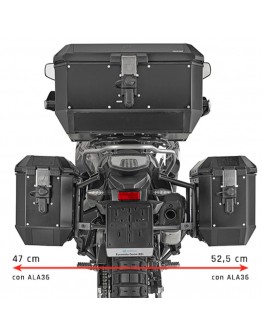 Givi Βάσεις Πλαϊνών Βαλιτσών CF Moto 800 MT-X 25-26/1000 MT-X 26 PLO9227MK