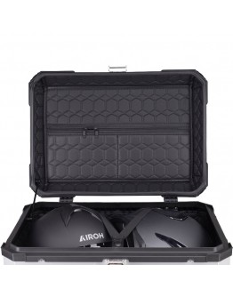 Black One Βαλίτσα H65 65lt Αλουμινίου Silver