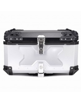 Black One Βαλίτσα H65 65lt Αλουμινίου Silver