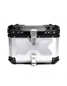 Black One Βαλίτσα H55 Αλουμινίου 55ltr Silver