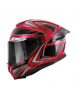 Givi H55.1 Zephir Bordeaux/Silver/Red Gloss Extra Smoke Visor + Pinlock