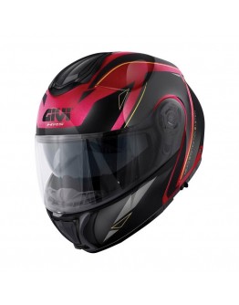 Givi X26 Square Bordeaux / Titanium / Gold Gloss Pinlock Included
