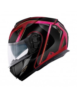 Givi X26 Square Bordeaux / Titanium / Gold Gloss Pinlock Included