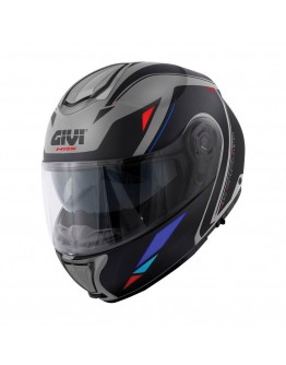 Givi X26 Square Grey / Blue / Red Matt Pinlock Included