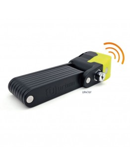 Urban Πτυσσόμενη Κλειδαριά με Συναγερμό UR476 Yellow/Black