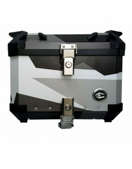 Coocase Βαλίτσα Q5 Aluminium 55lt Geometrical
