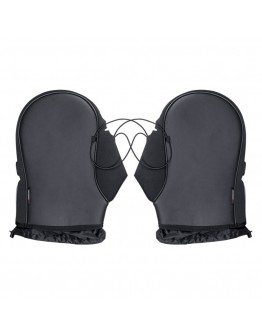 Nordcode Κάλυμμα Χεριών XL-Muffs Neoprene/Leather Black