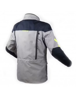 LS2 Metropolis Evo Jacket Titanium Blue H-V Yellow