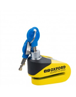 Oxford Κλειδαριά Δίσκου Με Συναγερμό XA10 Disc Lock Yellow/Black