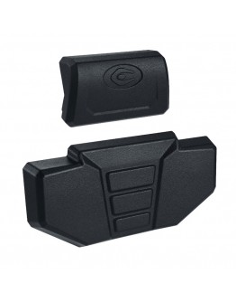 Coocase Μαξιλαράκι Πλάτης Aluminium Βαλίτσες Black