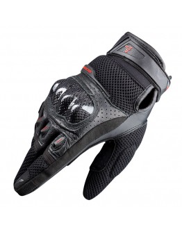 Nordcode Air Tech-R Leather Γάντια Black/Red