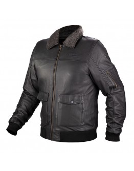 Nordcode Spitfire Leather Jacket Black