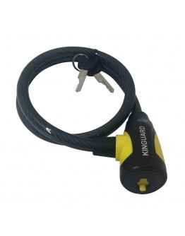 Kinguard Κλειδαριά Λουκέτο 5043 12x800mm Black/Yellow