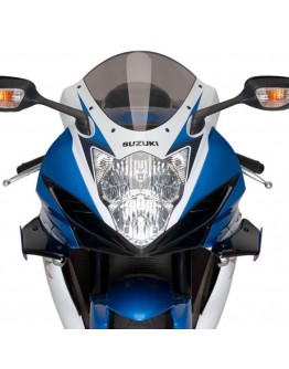 Puig Πλευρικές Αεροτομές Downforce Sport Suzuki GSXR 750 11-16 Black 3163N