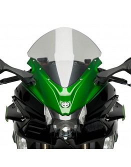 Puig Πλευρικές Αεροτομές Downforce Sport Kawasaki Ninja H2 SX 18-22 Black 3658N