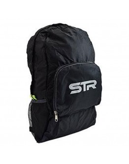 STR Fold Backpack Πτυσσόμενη Τσάντα Πλάτης Black